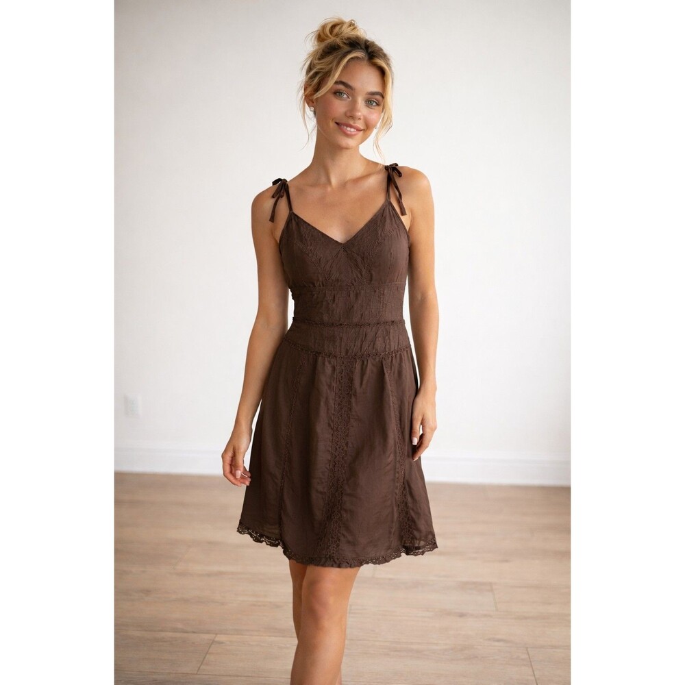 Vintage Y2K Baby Doll Slip Dress Sz 4 Romantic Cottagecore Goblincore Whimsigoth